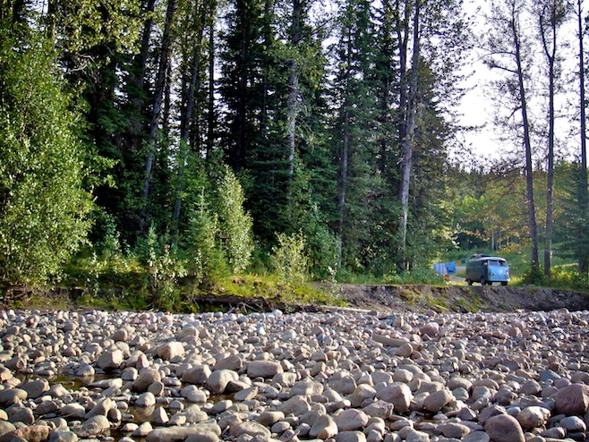 Boondocking Alaskan Hwy